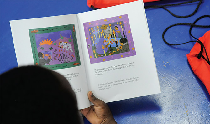 First Book - Photo by Steve Jacobs.