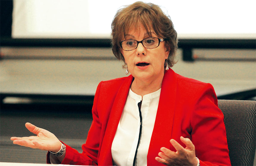 NYSUT Vice President Catalina Fortino. Photo by Andrew Watson.